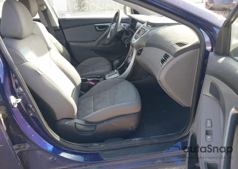 2012 Hyundai Elantra Gls z USA, uszkodzony, nr VIN 5NPDH4AEXCH062492